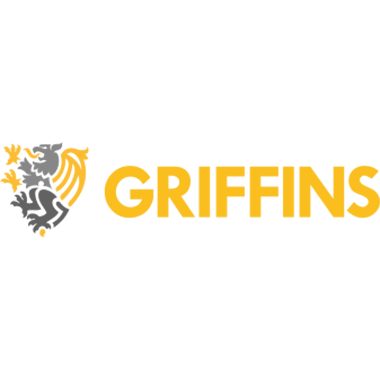 Logo da cliente da Vertice, contabilidade em Londres nomeado de Griffins